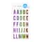 Autocollants de lettres de l'alphabet iridescentes de l’aphabet de Recollections